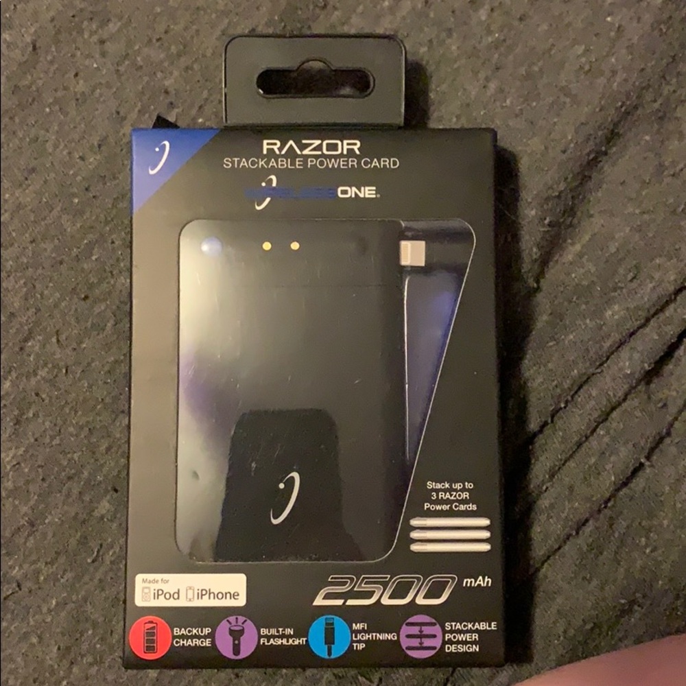 Razor stackable power cord